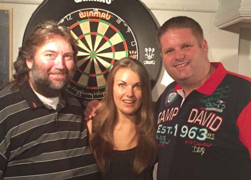Andy Fordham - Darts Player and Laure James - Sports Reporter