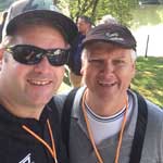 With Rod Harrington at the PDC Fishing Competition 2015