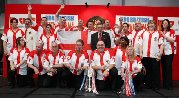 British Internationals 2012 Darts - England Team