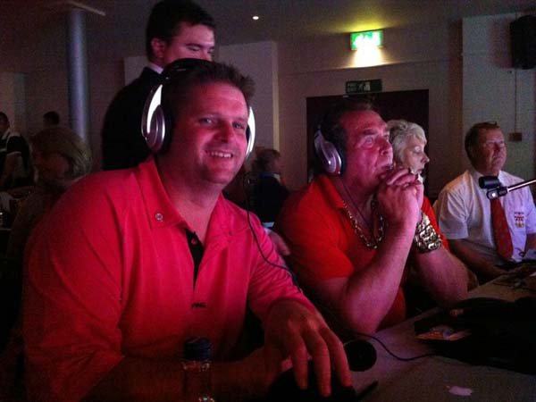 England Open 2012 Darts - Scott Mitchell commentating on EDO Live Stream