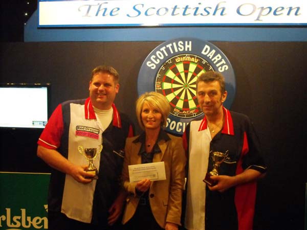 Scottish Open 2012 Pairs Runners Up Darts - Scott Mitchell and Roy Brown