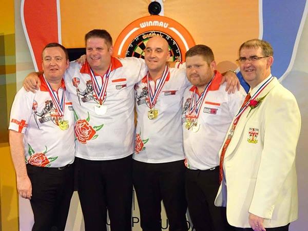 WDF Europe Cup 2016 Runners Up England Men Darts