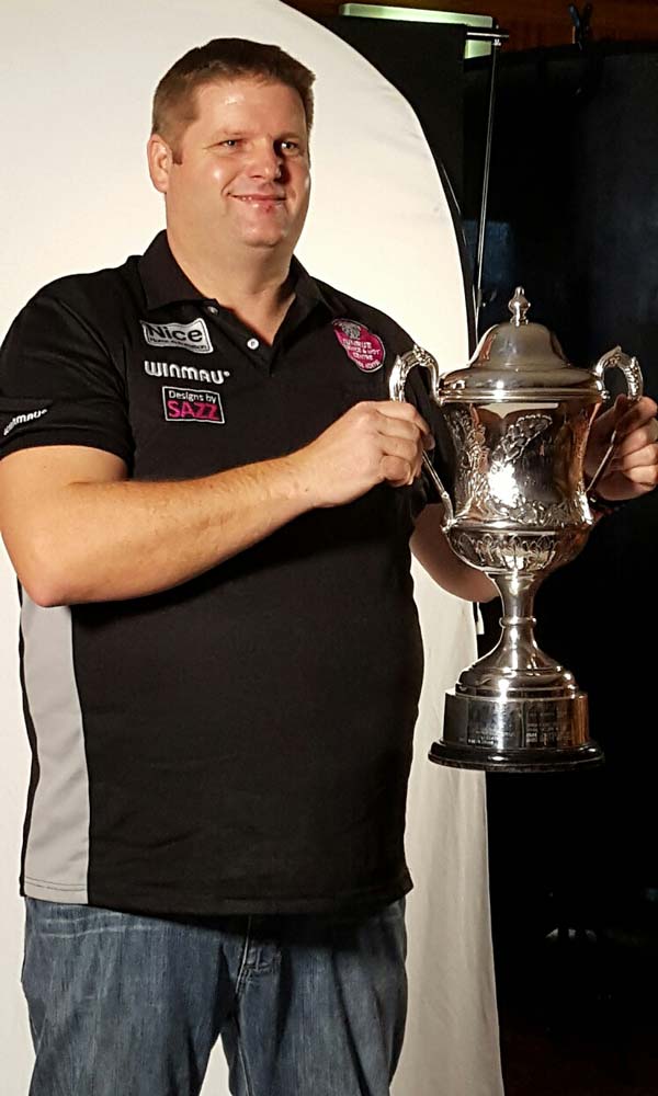 BBC Introduction Shoot - Scott Mitchell with Trophy