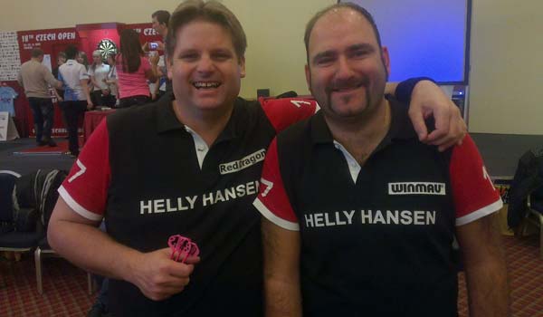 Czech Open 2012 Darts - Pairs Scott Mitchell and Scott Waites