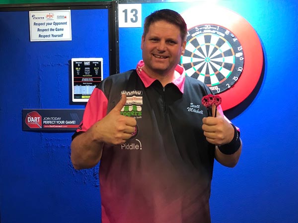 PDC Challenge Tour 2020 Event 2 Winner Scott Mitchell