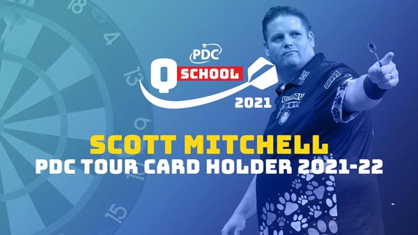 PDC UK Q-School Finals 2021 Event 4 champion - Scott Mitchell