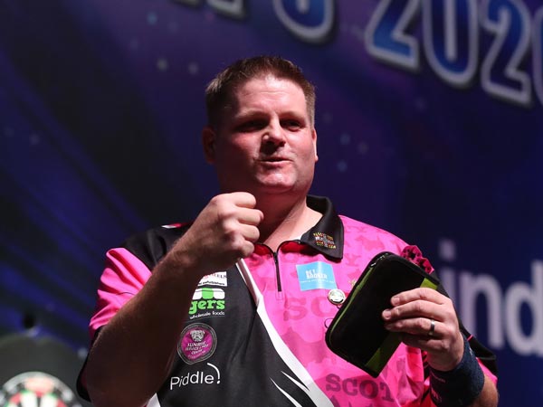 World Darts Championship 2020 - Scott Mitchell v Michael Unterbuchner