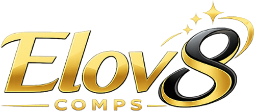 Elov8comps Darts Logo - Online Competition Platform