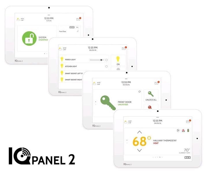 Qolsys IQ Panel Screens - Quality of Life Systems