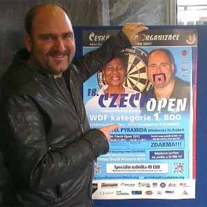 Scott Waites and the defaced Czech Open poster November 2012 - Scott Mitchell Timeline