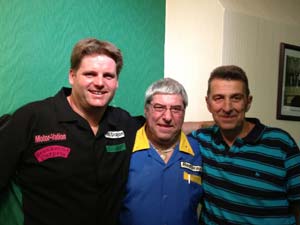 With Phil Nixon and Roy Brown at Dorset v County Durham October 2012 - Scott Mitchell Timeline