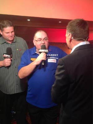 Pundit Work with EPSN at Lakeside World Championship January 2013 - Scott Mitchell Timeline