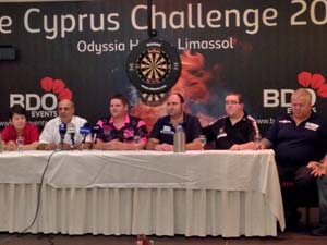 Press Conference for Cyprus Darts Challenge November 2013 - Scott Mitchell Timeline