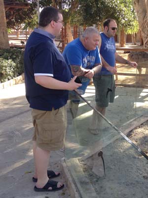 Relaxing at Limasol Zoo, Cyprus November 2013 - Scott Mitchell Timeline