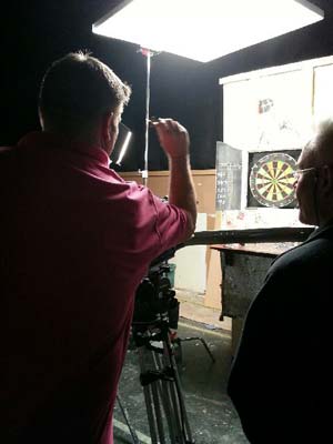 London Fields Darts Shots for Film September 2013 - Scott Mitchell Timeline