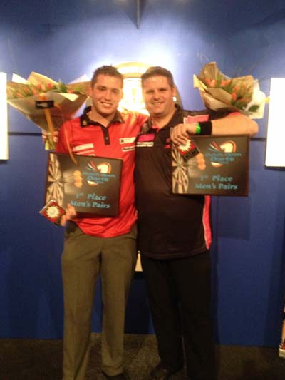 Dutch Open Pairs Champions Scott Mitchell and Richie George February 2014 - Scott Mitchell Timeline