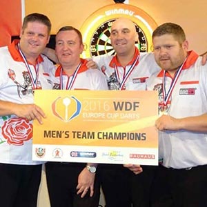 Europe Cup 2016 Team Winners England - Scott Mitchell Timeline