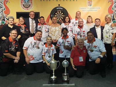 Europe Cup 2018 Team Winners England - Scott Mitchell Timeline