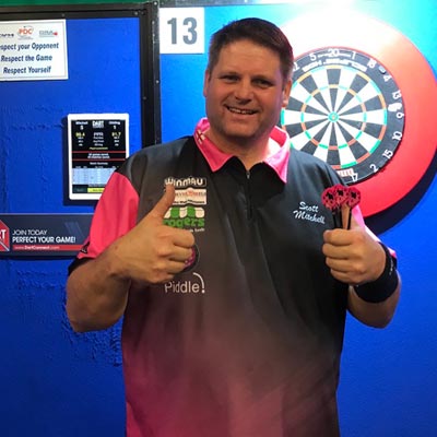 PDC Challenge Tour 2020 Event 2 Darts - Champion Scott Mitchell - Scott Mitchell Timeline